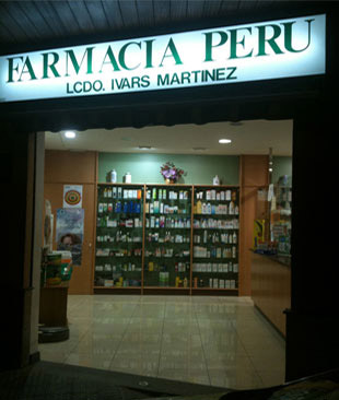 Farmacia Barrio del Perú fachada de farmacia
